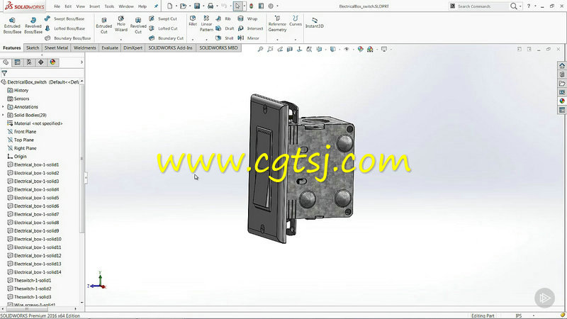 SOLIDWORKS多体零件设计训练视频教程的图片2