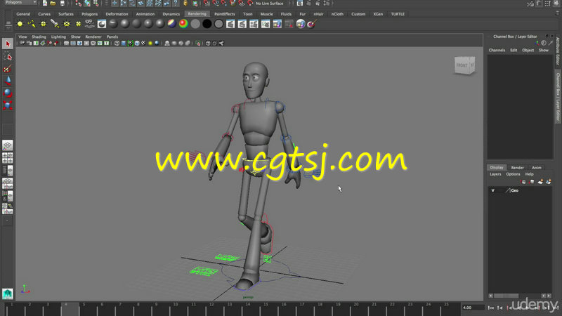 Maya三维动画角色运动技术视频教程的图片2