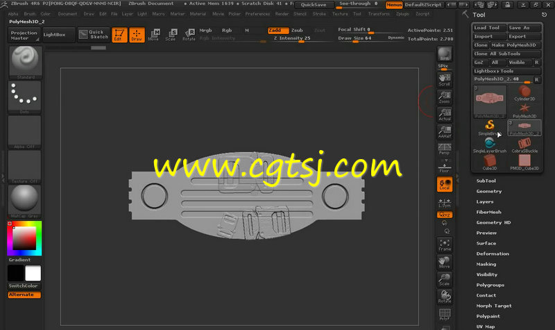 ZBrush数字雕刻与3D打印技术大师级视频教程的图片3