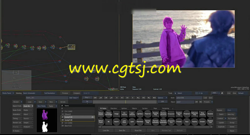Autodesk Flame超能冲击影视特效实例制作视频教程的图片2