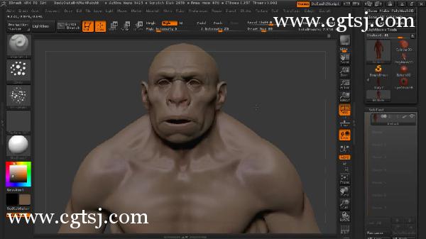 ZBrush角色雕刻制作大师班视频教程的图片1