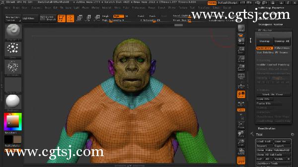 ZBrush角色雕刻制作大师班视频教程的图片4