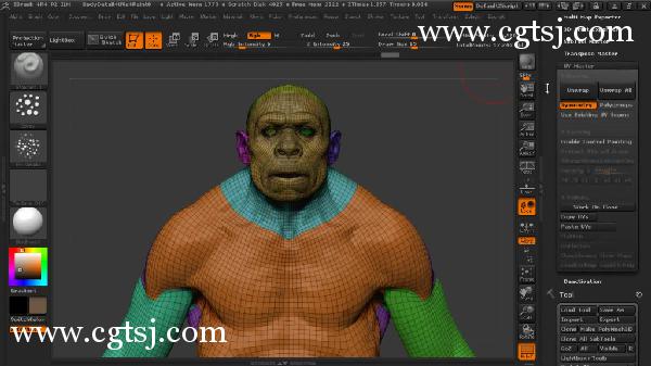 ZBrush角色雕刻制作大师班视频教程的图片4