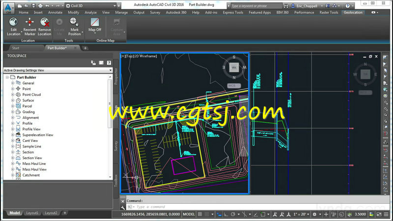 Civil 3D管道结构系统设计训练视频教程的图片1