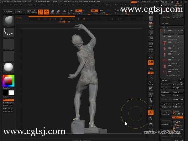 ZBrush人体解剖学大师班视频教程的图片1