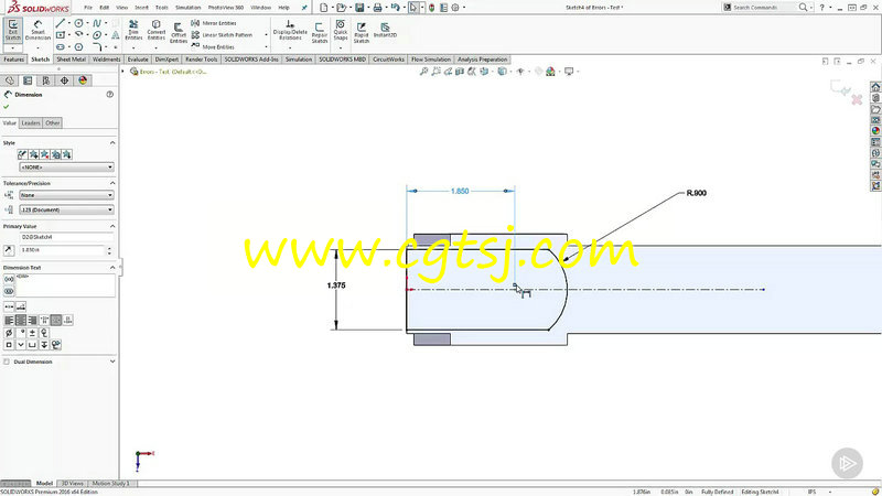 SOLIDWORKS模型设计纠错技术训练视频教程的图片2