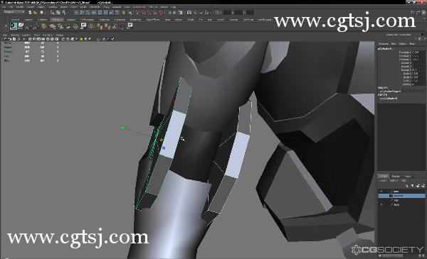 ZBrush钢铁侠机甲战士制作视频教程的图片3