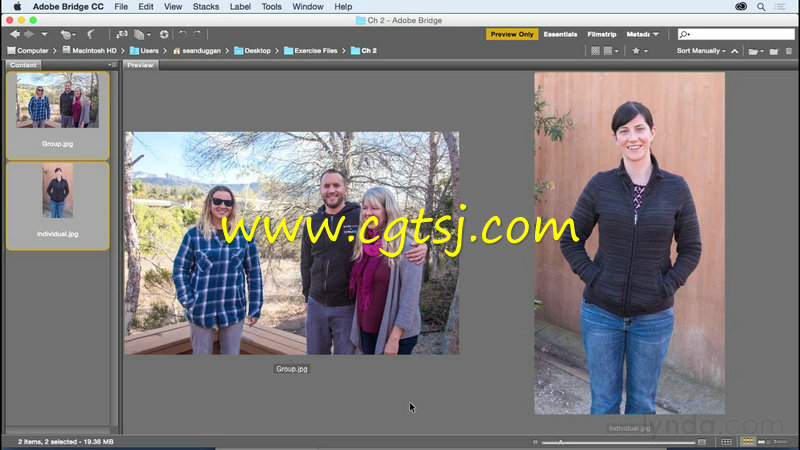 PS照片合影人物添加技术训练视频教程的图片3
