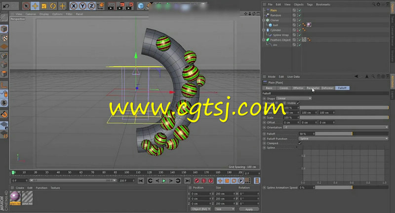 C4D绽放花朵商业级动画制作视频教程的图片2