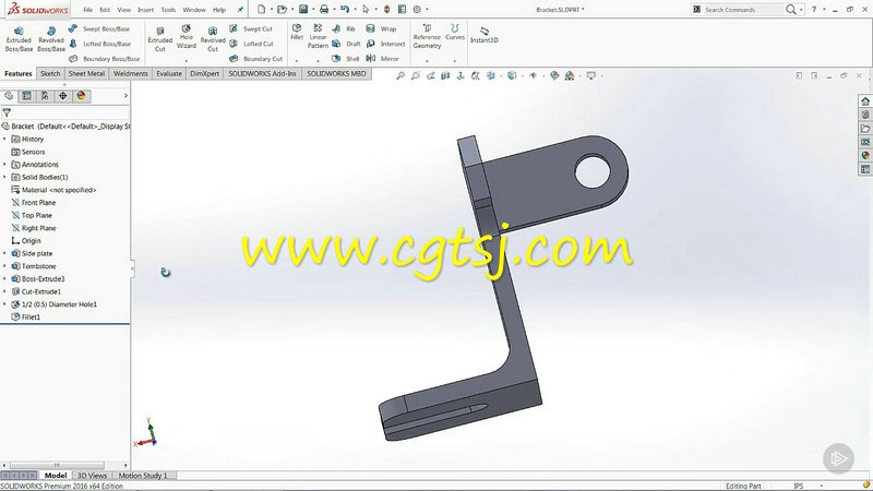 SOLIDWORKS零件建模基础训练视频教程的图片2