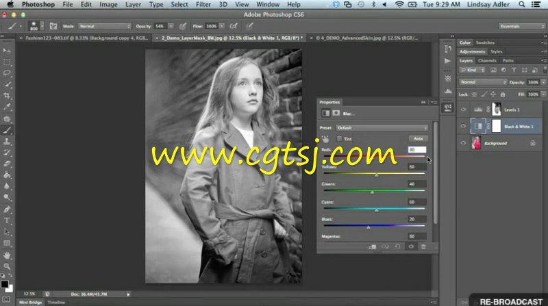 PS大师级模特肖像完美修饰技巧视频教程的图片2