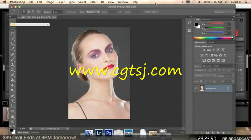 PS大师级模特肖像完美修饰技巧视频教程的图片4