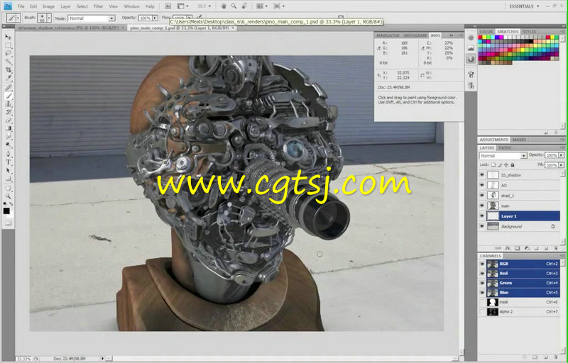 ZBrush雕刻技能实例制作视频教程的图片2