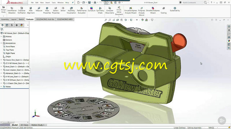 SOLIDWORKS模塑部件设计训练视频教程的图片1