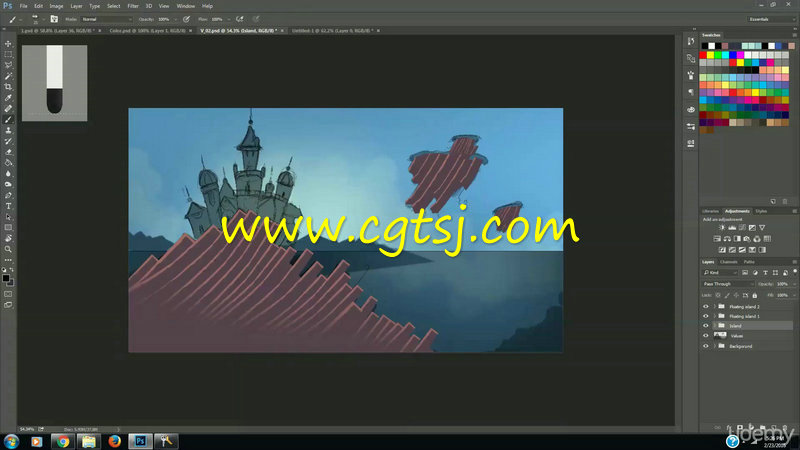 2D游戏平面设计实例训练视频教程的图片3