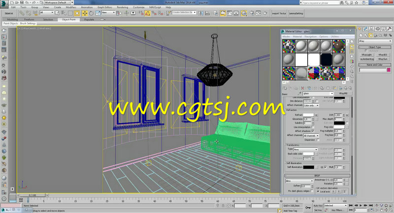 3dsmax中V-ray超逼真室内建筑可视化渲染高级技术视频教程的图片1