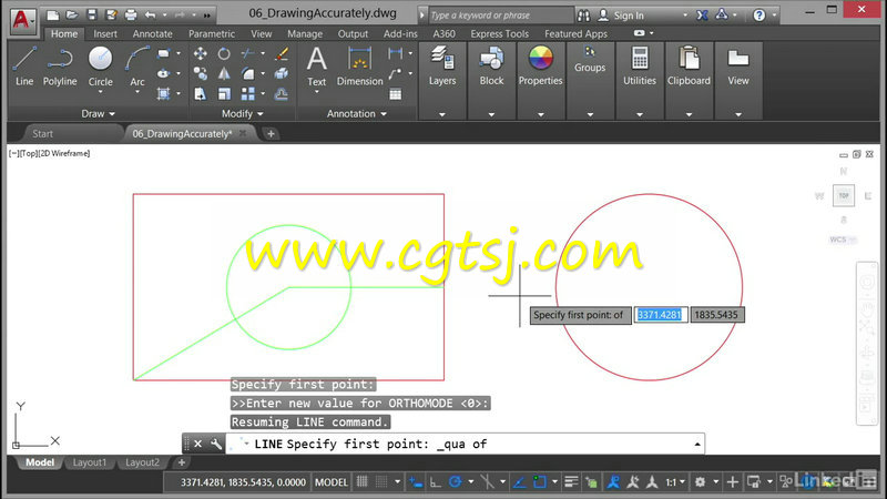 AutoCAD 2017全面核心训练视频教程的图片1