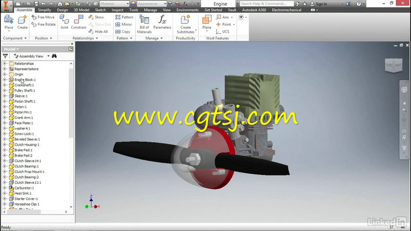 Autodesk Inventor 2017全面核心训练视频教程的图片1