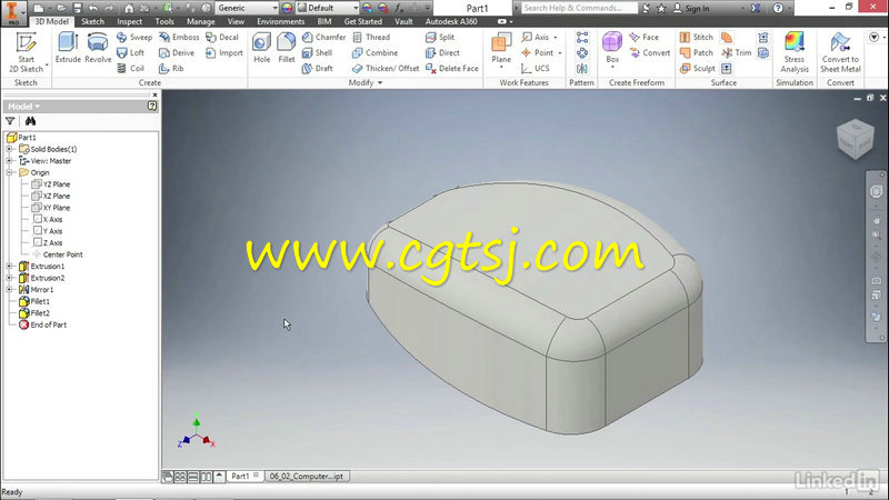 Autodesk Inventor 2017全面核心训练视频教程的图片3