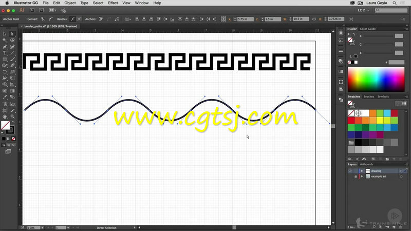 Illustrator CC钢笔工具矢量绘图视频教程的图片4