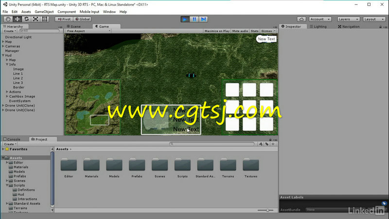 Unity战略RTS类型游戏实例训练视频教程的图片2
