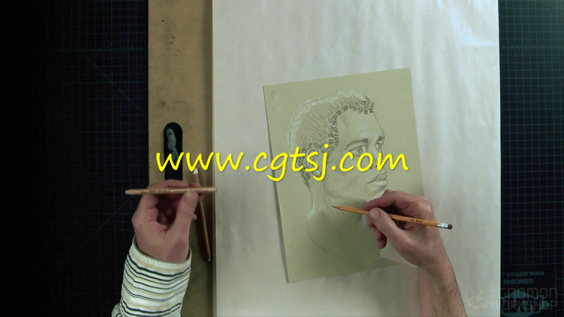 人物素描绘画基础剖析视频教程第四季的图片2