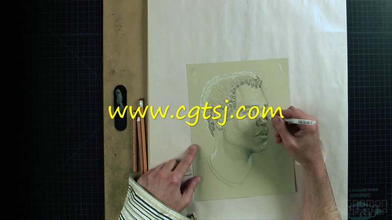 人物素描绘画基础剖析视频教程第四季的图片3