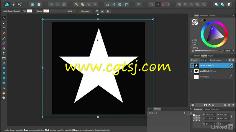 Affinity Designer平面设计全面核心训练视频教程的图片2