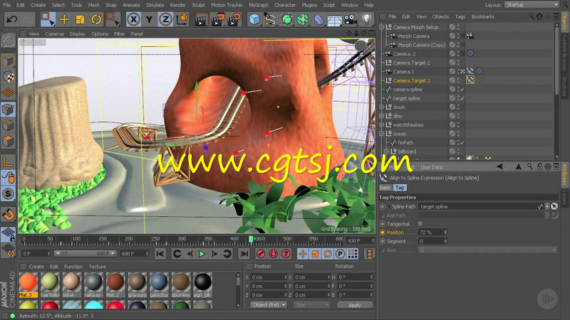 C4D与AE影视片头包装动画实例训练视频教程的图片5