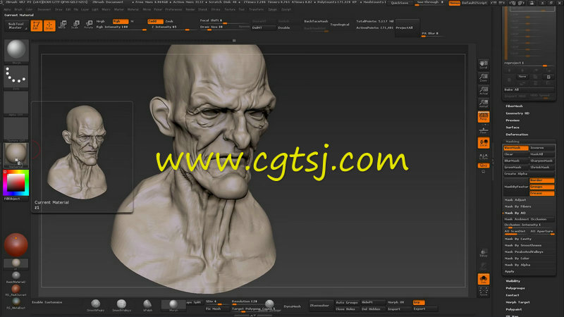 从Modo到ZBrush超精细角色制作视频教程的图片4