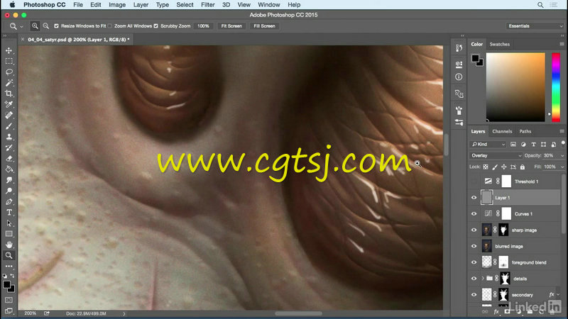 鹿角怪兽概念艺术绘画视频教程的图片3