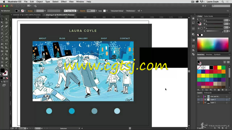 Illustrator插画绘制高效技巧20则视频教程的图片3