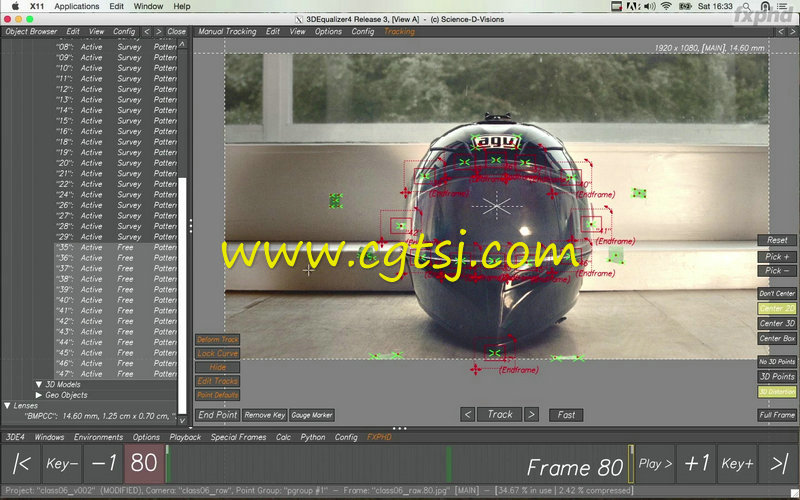 3DEqualizer影视级高效跟踪技巧视频教程的图片1
