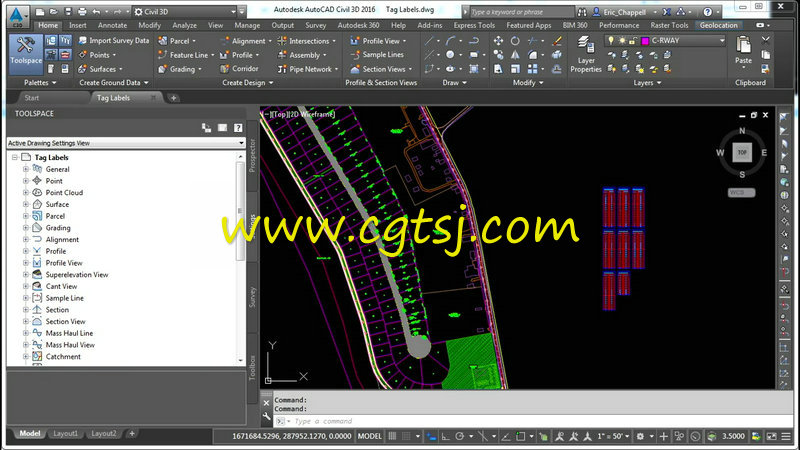 AutoCAD Civil 3D住宅项目高效设计视频教程的图片1