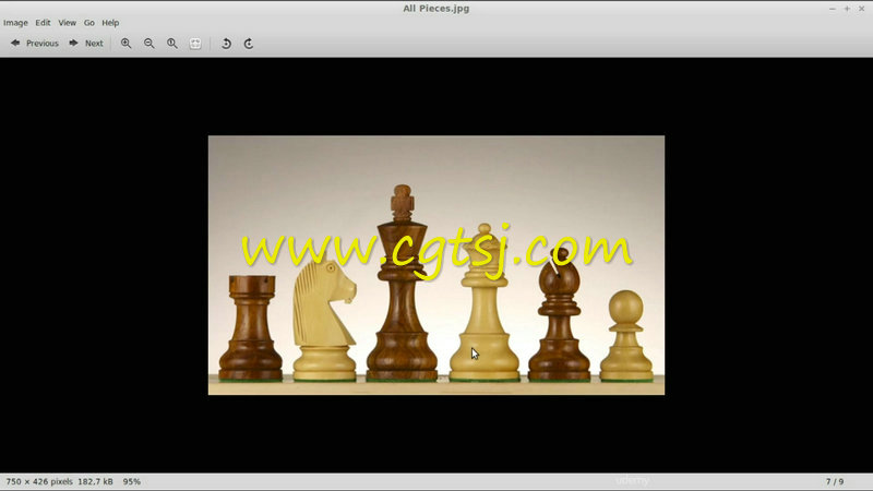 Blender棋子棋盘精细建模制作视频教程的图片2