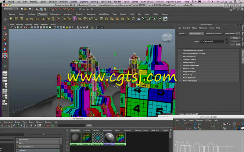 影视级城堡数字绘景CG技术训练视频教程的图片2