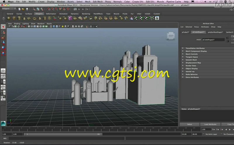 影视级城堡数字绘景CG技术训练视频教程的图片3