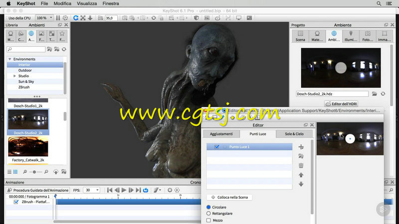 Zbrush超精细恐怖丧尸概念设计实例训练视频教程的图片3