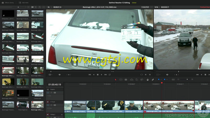 达芬奇DaVinci Resolve V12.5新功能训练视频教程的图片2