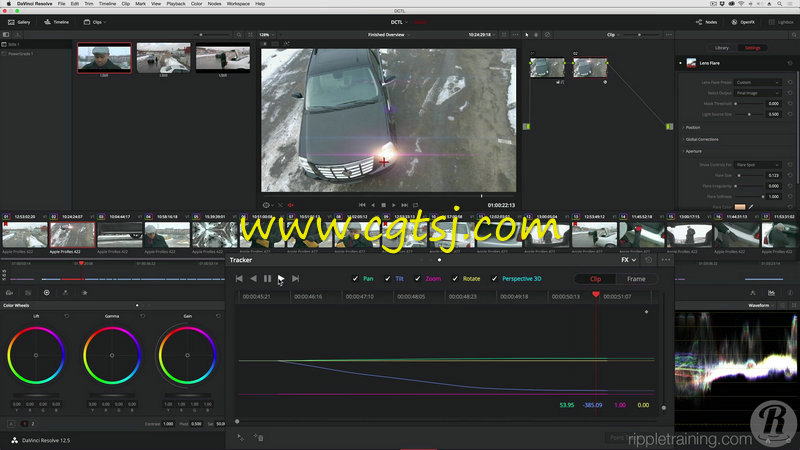 达芬奇DaVinci Resolve V12.5新功能训练视频教程的图片3