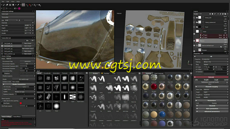 Maya中V-Ray金属机械鸟影视级渲染技术视频教程的图片2
