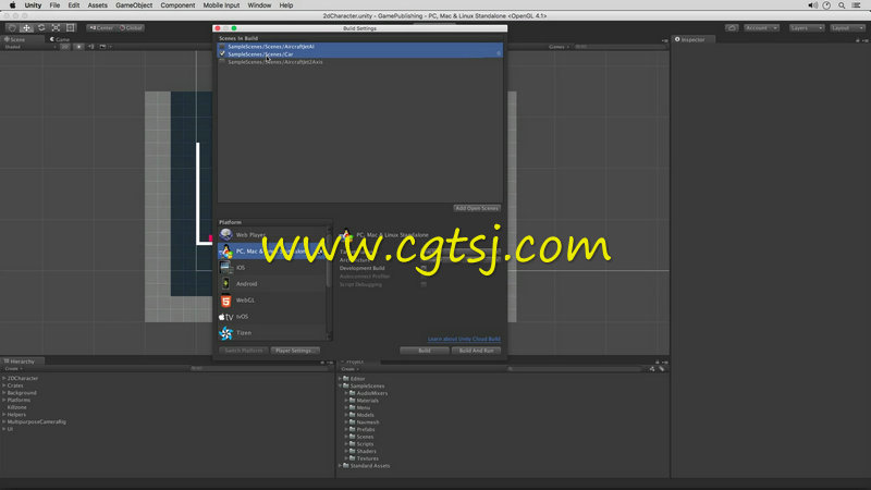 Unity多平台游戏发行技术视频教程的图片3