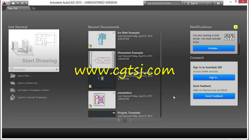 AutoCAD 2017初学者训练视频教程的图片1