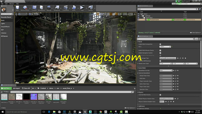 Unreal Engine 4游戏环境场景艺术创作视频教程的图片4