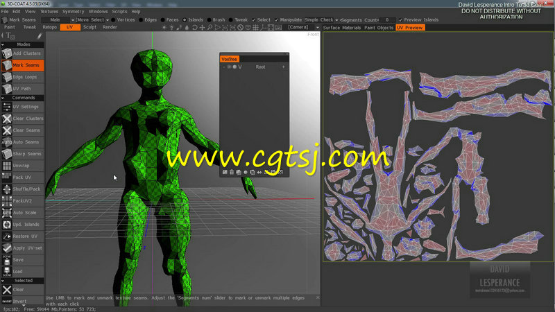 3DCoat雕刻模型核心技术训练视频教程的图片1