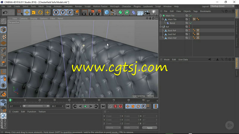 C4D逼真室内设计训练视频教程的图片4