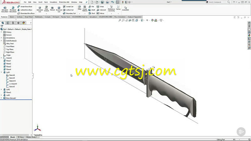 Solidworks复杂几何图形设计视频教程的图片1