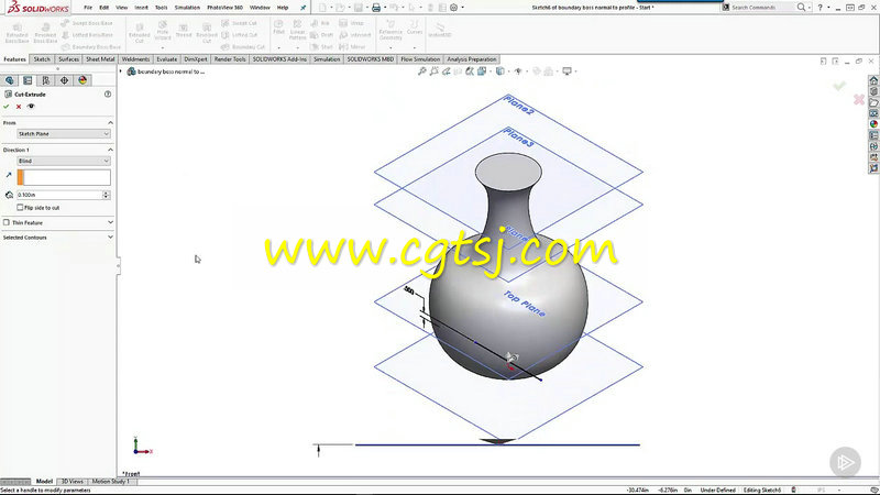 Solidworks复杂几何图形设计视频教程的图片3