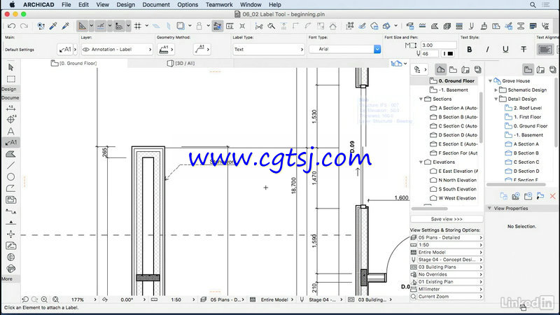 ArchiCAD建筑师基础核心训练视频教程的图片1