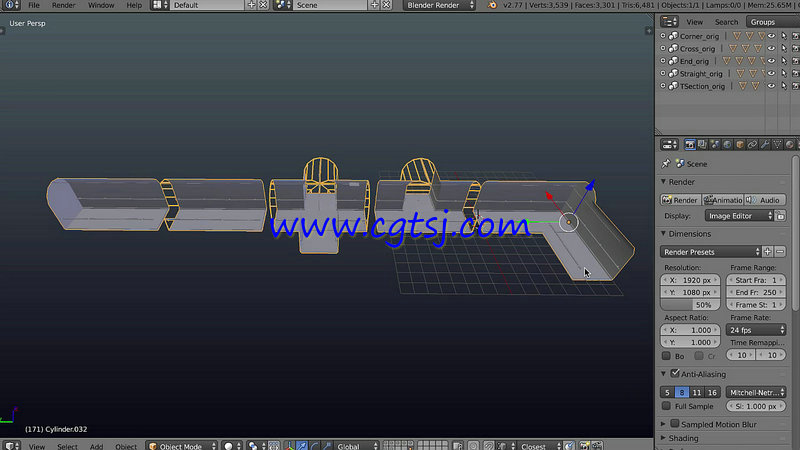 Blender游戏场景制作视频教程第三季的图片2